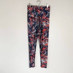 NFL New England Patriots workout yoga pilates running leggings - Large